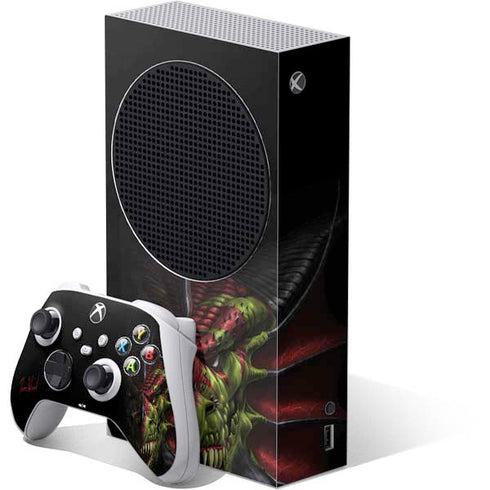 Lair of Shadows Dragon by Tom Wood Xbox Series S Skins